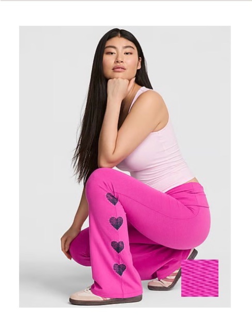 PINK Victoria's Secret Pink Fire Bling Leggings